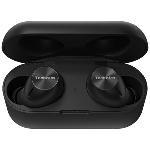 Technics EAH-AZ40M2EK Black Auricolari Bluetooth Multipoint Noise Cancelling 5,5h Custodia
