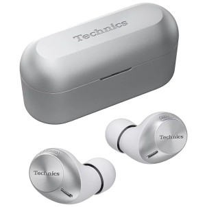 Technics EAH-AZ40M2ES Silver Auricolari Bluetooth Multipoint Noise Cancelling 5,5h Custodia
