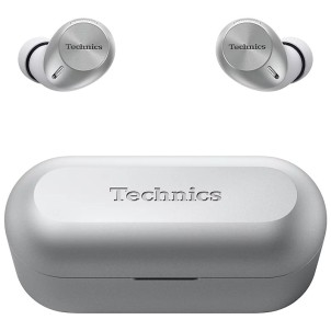 Technics EAH-AZ40M2ES Silver Auricolari Bluetooth Multipoint Noise Cancelling 5,5h Custodia
