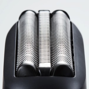 Panasonic ES-CM3BKS503 Rasoio Compatto 3Lame CurvaturaMultiFit MotoreLineare 13.000g/m SensoreBarba RicaricaUSB-C1h A45m