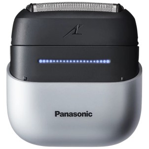 Panasonic ES-CM3BKS503 Rasoio Compatto 3Lame CurvaturaMultiFit MotoreLineare 13.000g/m SensoreBarba RicaricaUSB-C1h A45m