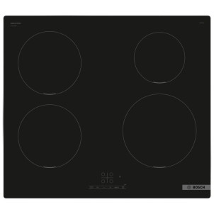 Bosch PUE611BB5E Piano Cottura Induzione 60cm 4 Zone PowerBoost touchControl Timer Serie4