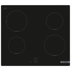 Bosch PUG611AA5E Piano Cottura Induzione 60cm 4 Zone PowerBoost su Piastra Poteriore Sinistra Serie2