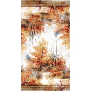 Maison Sucrée Tovaglia Korin Foliage 155x225 Tessuto AntiMacchia NoStiro