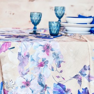 Maison Sucrée Tovaglia Korin Sabbia Orientale 155x225 Tessuto AntiMacchia NoStiro