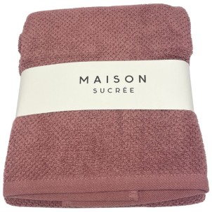 Maison Sucrée Telo Doccia Pepe var.34 LegnoRosa 100x150 Spugna 100% Cotone