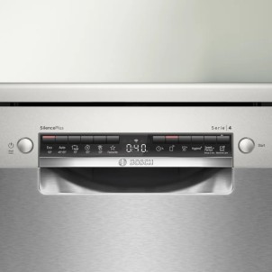 Bosch SMS4HMI05E Inox Lavastoviglie 14Coperti 3°Cestello 42dB SpeedPerfect+ VascaInox HomeConnect