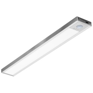 Century ZIP-023040 Zippy Silver 30cm Lampada Magnetica Ricaricabile SensoreMovimento Dimmer Led 2,5W 170lm 4000K