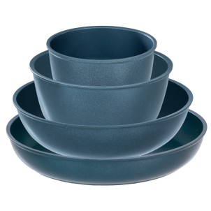 Barazzoni Keramos Facile Padella 1,8L 24cm Ceramica Alluminio Manico Staccabile Optional Funziona su Gas Elettrico Induzione