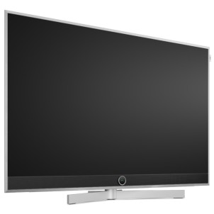 Loewe Stellar 48 DR+ Alu+Concrete TV 48" OLED MLA META 4K Smart os8 Vidaa SL8 SSD 1TB 2Tuner MagicLight Base Girevole