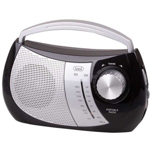 Trevi RA764 Nero Radio FM AM Portatile Pile e Corrente
