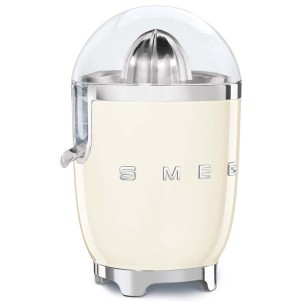Smeg CJF11CREU Panna Lucido 50's Style Spremiagrumi Filtro Inox Vaschetta Beccuccio