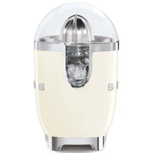 Smeg CJF11CREU Panna Lucido 50's Style Spremiagrumi Filtro Inox Vaschetta Beccuccio