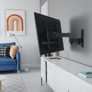 Vogel's TVM 1443 Black Staffa Muro TV32"-65" Max25Kg 3 snodi Vesa 100/400 Prof.7,9-50,8cm