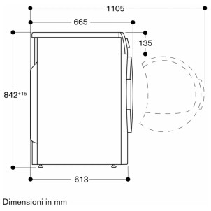Gaggenau WT260166 Asciugatrice 9Kg Condensatore Autopulente CestelloLana Vapore SmartDry Serie200