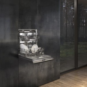 Gaggenau DF480101F Lavastoviglie Incasso 12Coperti 43dB Zeolite AutoOpen GlassCare Sliding PushToOpen Serie400