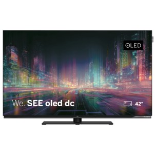 We by Loewe We. SEE 42 OLED DC Coal Black TV 42" OLED 4K UHD Smart os8 Vidaa SL842 DualChannel 60watt Base Girevole