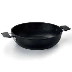 Barazzoni 33 Carati Tegame 32cm 5,8L Alluminio Rivestitimento Diamantech Gas Elettrico Induzione