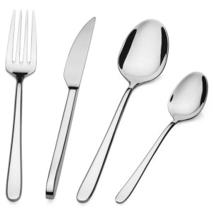 Barazzoni Malachite Posate Servizio da 24 pezzi Inox Lucido