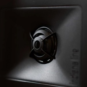 Indiana Line Utah 8 Black Coppia Casse Pavimento 240W 3vie T2,8 M17,5 W30,7 DualBassReflex