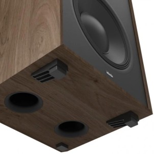 Indiana Line Utah 8 Black Coppia Casse Pavimento 240W 3vie T2,8 M17,5 W30,7 DualBassReflex