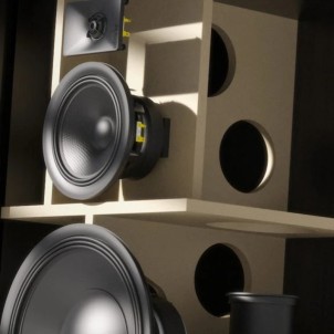 Indiana Line Utah 8 Wood Coppia Casse Pavimento 240W 3vie T2,8 M17,5 W30,7 DualBassReflex