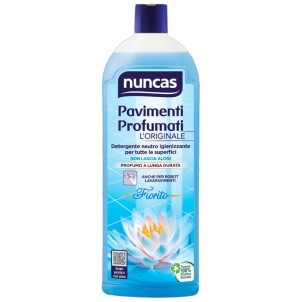 Nuncas Pavimenti Profumati Fiorito 1L Detergente Neutro Azione Igienizzante