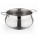 Barazzoni Tummy Casseruola 14cm 1,3L Acciao Inox 18/10 Fondo Triplen per Gas Elettrico Induzione