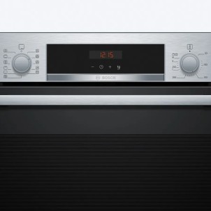 Bosch HBA574BS3 Forno Incasso Multifunzione 7 Tipi di Cottura 10 Automatici HotAir 3D Pirolitico Serie4