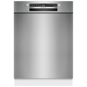 Bosch SMU4EVS08E Inox Lavastoviglie Sottopiano 14Coperti 3°Cestello 44dB SpeedPerfect+ EfficientDry VascaPolinox Serie4