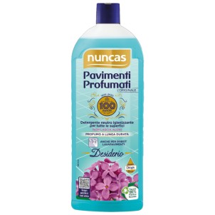 Nuncas Pavimenti Profumati Desiderio 1L Detergente Neutro Azione Igienizzante