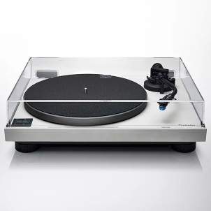Technics SL-40CBTE-H Grigio Giradischi Trazione Diretta 33/45 giri Pre-Phono Bluetooth Testina AudioTechnica AT-VM95C