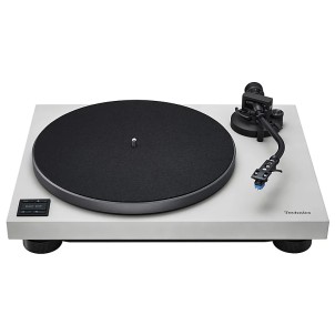 Technics SL-40CBTE-H Grigio Giradischi Trazione Diretta 33/45 giri Pre-Phono Bluetooth Testina AudioTechnica AT-VM95C