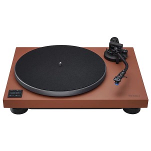 Technics SL-40CBTE-T Marrone Terracotta Giradischi Trazione Diretta 33/45 giri Pre-Phono Bluetooth Testina AudioTechnica AT-VM95