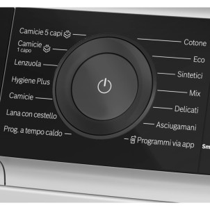 Bosch WQH245A0IT Asciugatrice 9Kg CestelloLana AutoDry IronAssist Condensatore Autopulente Scarico Condensa Serie6