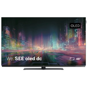 We by Loewe We. SEE 48 OLED DC Coal Black TV 48" OLED 4K UHD Smart os8 Vidaa SL842 DualChannel 60watt Base Girevole