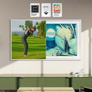 Samsung QE43LS03FAUXZT TheFrame TV 43" QLED MatteDisplay 4K VisionAI Smart Tizen ArtMode OneConnectBox
