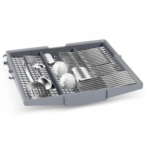 Bosch SMV2HVX06E Lavastoviglie Incasso 14Coperti 3°Cestello 46dB VascaPolinox HomeConnect Serie2