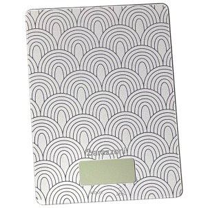 Barazzoni Bilancia da Cucina Silver Digitale Rettangolare 23x17cm Portata max 5kg Frazione 1g