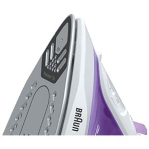 Braun SI3042VI Viola Ferro Vapore 2350W Piastra Superceramica Freeglide 3D AntiGoccia