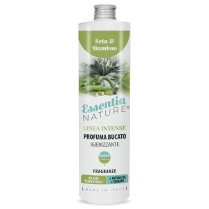 Essentia Profumatore Intense Seta e Bamboo per Bucato ad Azione Igienizzante 500ml Flacone