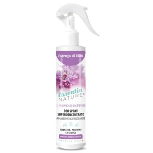 Essentia Le Nuvole Intense Essenze di Lillà 250ml Spray Igienizza Profuma Deterge Ambienti Superfici Tessuti