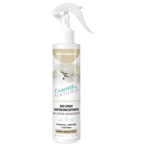 Essentia Le Nuvole Intense Fiori Bianchi 250ml Spray Igienizza Profuma Deterge Ambienti Superfici Tessuti