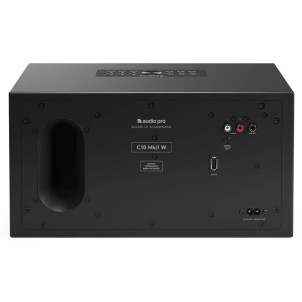 Audio Pro C10 MkII W Black Diffusore Wireless W-generation Wi-Fi Multiroom InternetRadio GoogleCast AirPlay2 BT LineIN