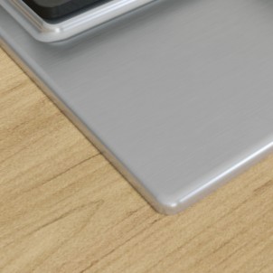 Bosch PCH6A5I90 Inox Piano Cottura Gas 60cm FlameSelect Bruciatore turboWok Manopole Magnetiche Serie6