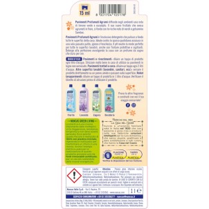 Nuncas Pavimenti Profumati Agrumi 1L Detergente Neutro Azione Igienizzante