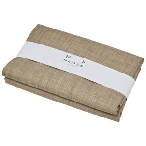 Maison Sucrée Tovaglia Korin var.04 Corda 155x225 Tessuto AntiMacchia NoStiro