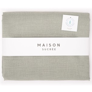 Maison Sucrée Tovaglia Korin var.35 Salvia 155x225 Tessuto AntiMacchia NoStiro