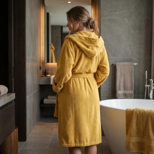 Maison Sucrée Accappatoio Pepe Air var.39 Betulla Taglia L Spugna 100% Cotone