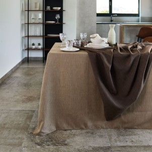 Maison Sucrée Tovaglia Korin var.04 Corda 155x315 Tessuto AntiMacchia NoStiro